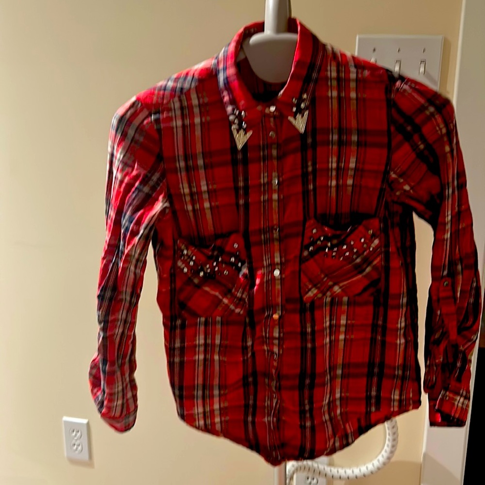 Zara western shirt with beautiful collar